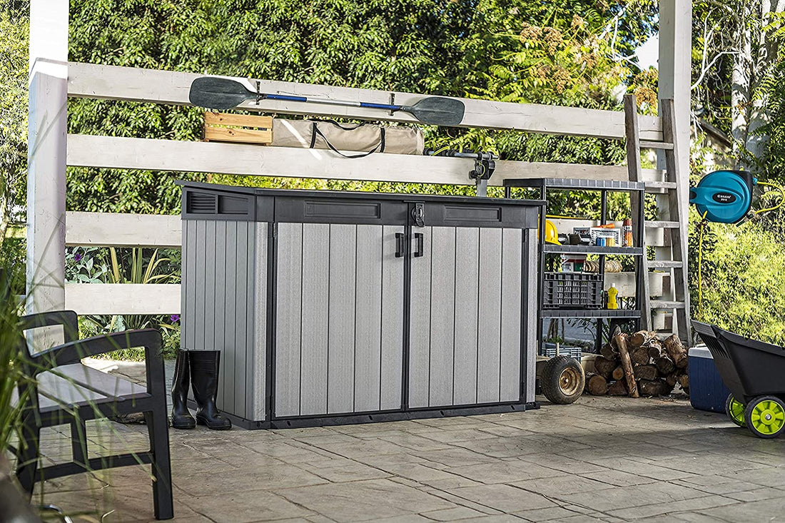 Keter Grande Store 2020L Storage Shed - Grey