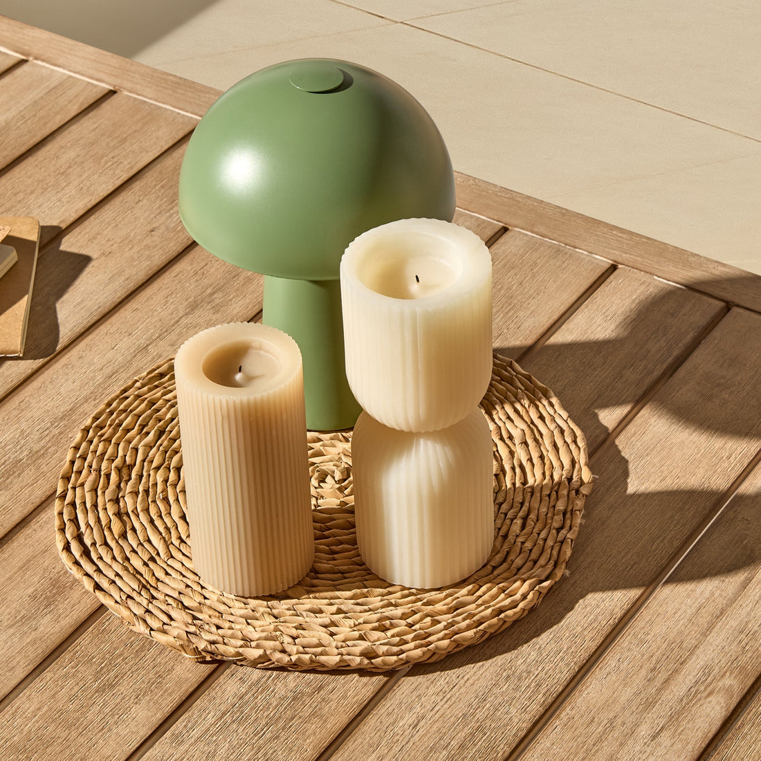 Brockhill Rechargeable Lamp - Olive Green