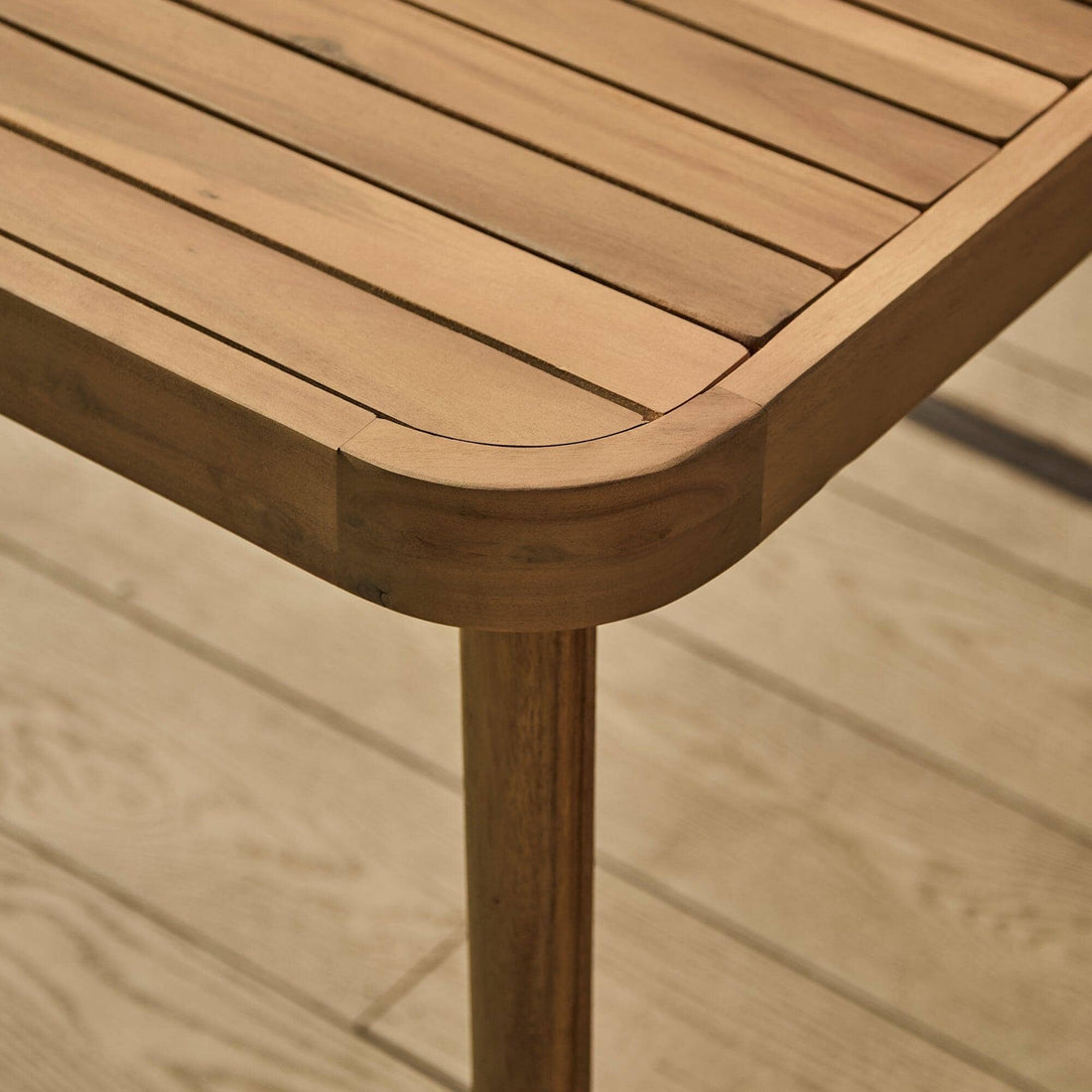 Eaden Rope Corner Dining Set -  Natural